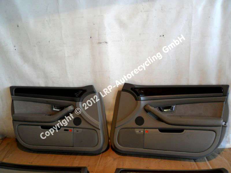 Audi A8 D3 4E Sitzausstattung Leder grau Limousine BJ2003